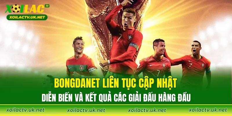 Bongdanet liên tục cập nhật diễn biến và kết quả các giải đấu hàng đầu