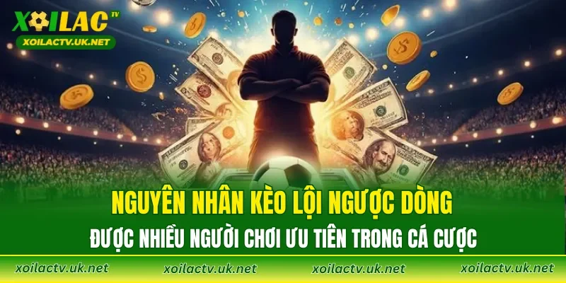 Nguyên nhân kèo lội ngược dòng được nhiều người chơi ưu tiên trong cá cược
