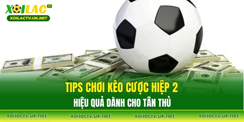 Tips chơi kèo cược hiệp 2 hiệu quả dành cho tân thủ